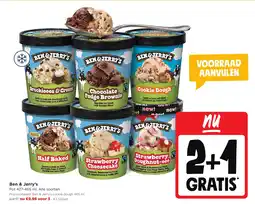 Jumbo Ben & Jerry's aanbieding