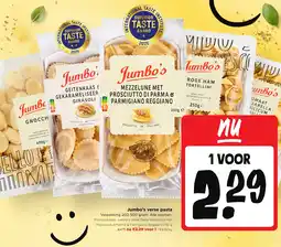 Jumbo Jumbo's verse pasta aanbieding