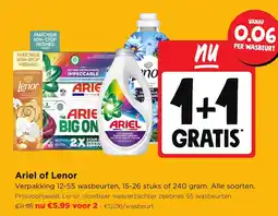 Jumbo Ariel of Lenor aanbieding