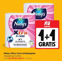 Jumbo Nalys Ultra Care toilet papier aanbieding