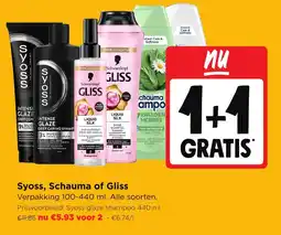 Jumbo Syoss, Schauma of Gliss aanbieding