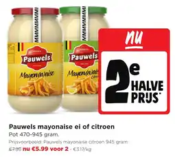 Jumbo Pauwels mayonaise aanbieding