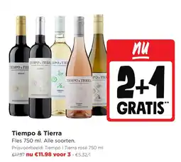 Jumbo Tiempo & Tierra aanbieding