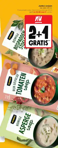 Jumbo Jumbo soepen aanbieding