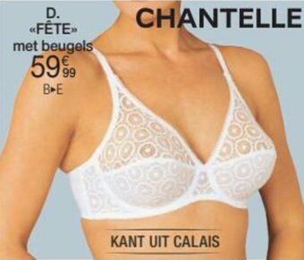 Damart Fete Chantelle Beugelbeha aanbieding