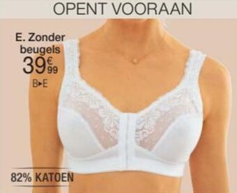 Damart Beha Zonder Beugels, Opent Vooraan, Elastisch Maagstuk aanbieding