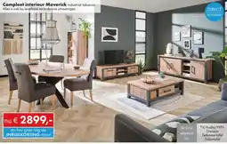 Woonsquare Compleet interieur Maverick industrial tobacco aanbieding