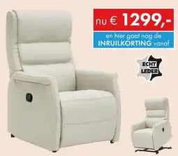 Woonsquare recliner aanbieding