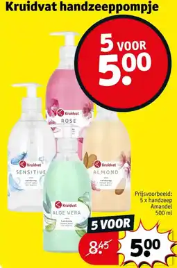 Kruidvat Kruidvat handzeep pompje aanbieding