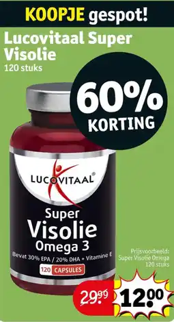 Kruidvat Lucovitaal super visolie aanbieding