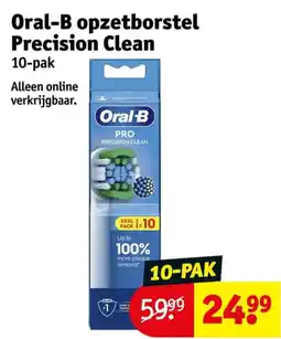 Kruidvat Oral-b opzetborstel precision clean aanbieding