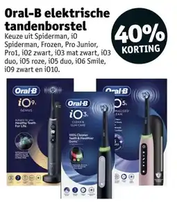 Kruidvat Oral-B elektrische tandenborstel aanbieding