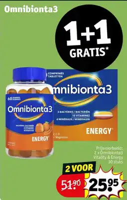 Kruidvat Omnibionta3 Energy aanbieding