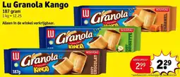 Kruidvat Lu Granola Kango aanbieding
