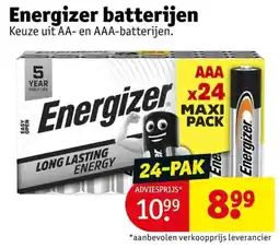 Kruidvat Energizer batterijen aanbieding
