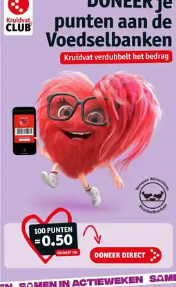 Kruidvat punten aan de Voedselbanken aanbieding