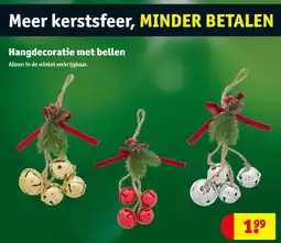 Kruidvat Hangdecoratie met bellen aanbieding