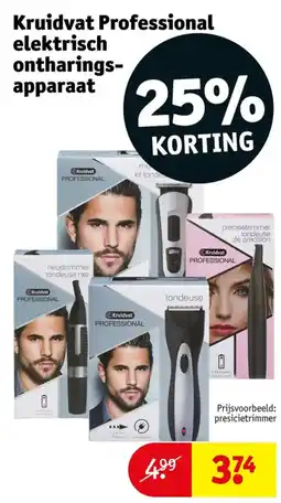 Kruidvat Kruidvat Professional elektrisch ontharingsapparaat aanbieding
