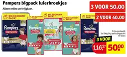 Kruidvat Pampers luierbroekjes aanbieding