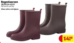 Kruidvat Regenlaarzen aanbieding