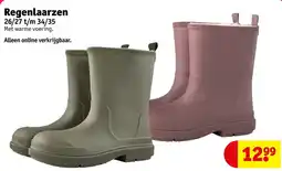 Kruidvat Regenlaarzen aanbieding