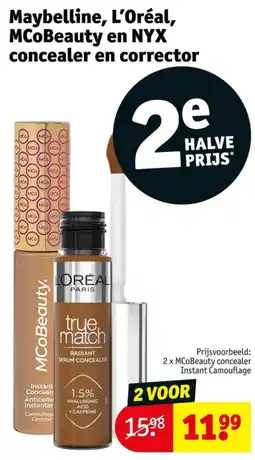 Kruidvat concealer en corrector aanbieding