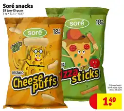 Kruidvat sore cheese puffs aanbieding