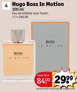 Kruidvat Hugo Boss In Motion aanbieding