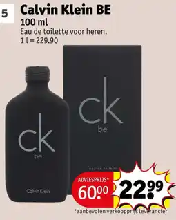 Kruidvat Calvin Klein BE aanbieding