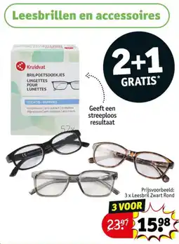 Kruidvat Leesbrillen en accessoires aanbieding