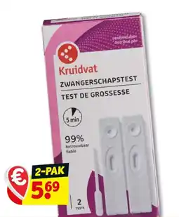 Kruidvat Kruidvat zwangerschapstest aanbieding