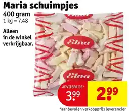 Kruidvat Maria schuimpjes aanbieding