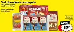 Kruidvat Sint chocolade en marsepein aanbieding
