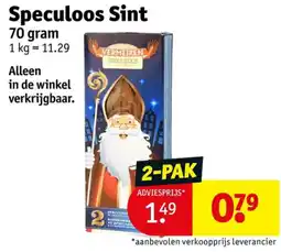 Kruidvat Speculoos Sint aanbieding