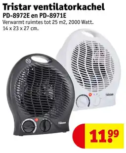 Kruidvat Tristar ventilatorkachel aanbieding