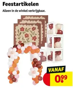 Kruidvat Feestartikelen aanbieding
