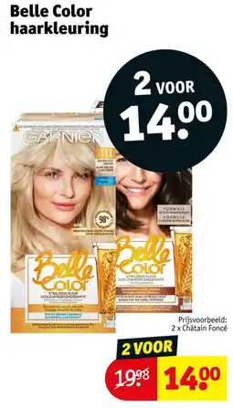 Kruidvat Belle Color haarkleuring aanbieding