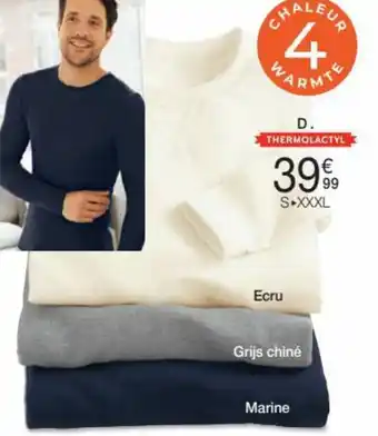 Damart Lange Mouwen, Niveau 4 aanbieding