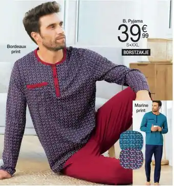 Damart Pyjama Jerseytricot, Zuiver Kamkatoen aanbieding