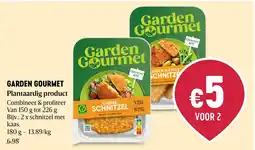 Delhaize Garden Gourmet Cheese Schnitzel aanbieding