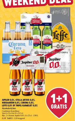 Delhaize Jupiler 0,0% aanbieding