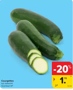 Carrefour Courgettes aanbieding