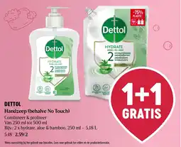 Delhaize Dettol handzeep aanbieding