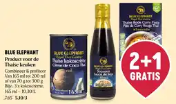 Delhaize Blue elephant thaise kokoscrème aanbieding