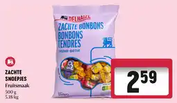 Delhaize Zachte snoepjes aanbieding