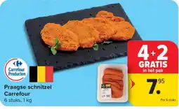 Carrefour Praagse schnitzel Carrefour aanbieding