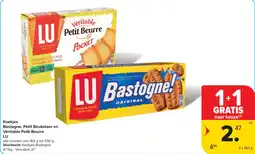 Carrefour koekjes bastogne, petit beukelaer en véritable petit beurre aanbieding