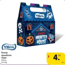 Carrefour Snoep spookhuis Vidal aanbieding