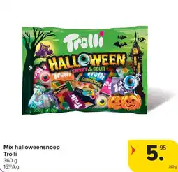 Carrefour Mix halloweensnoep Trolli aanbieding