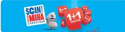 Carrefour 1+1 Gratis aanbieding